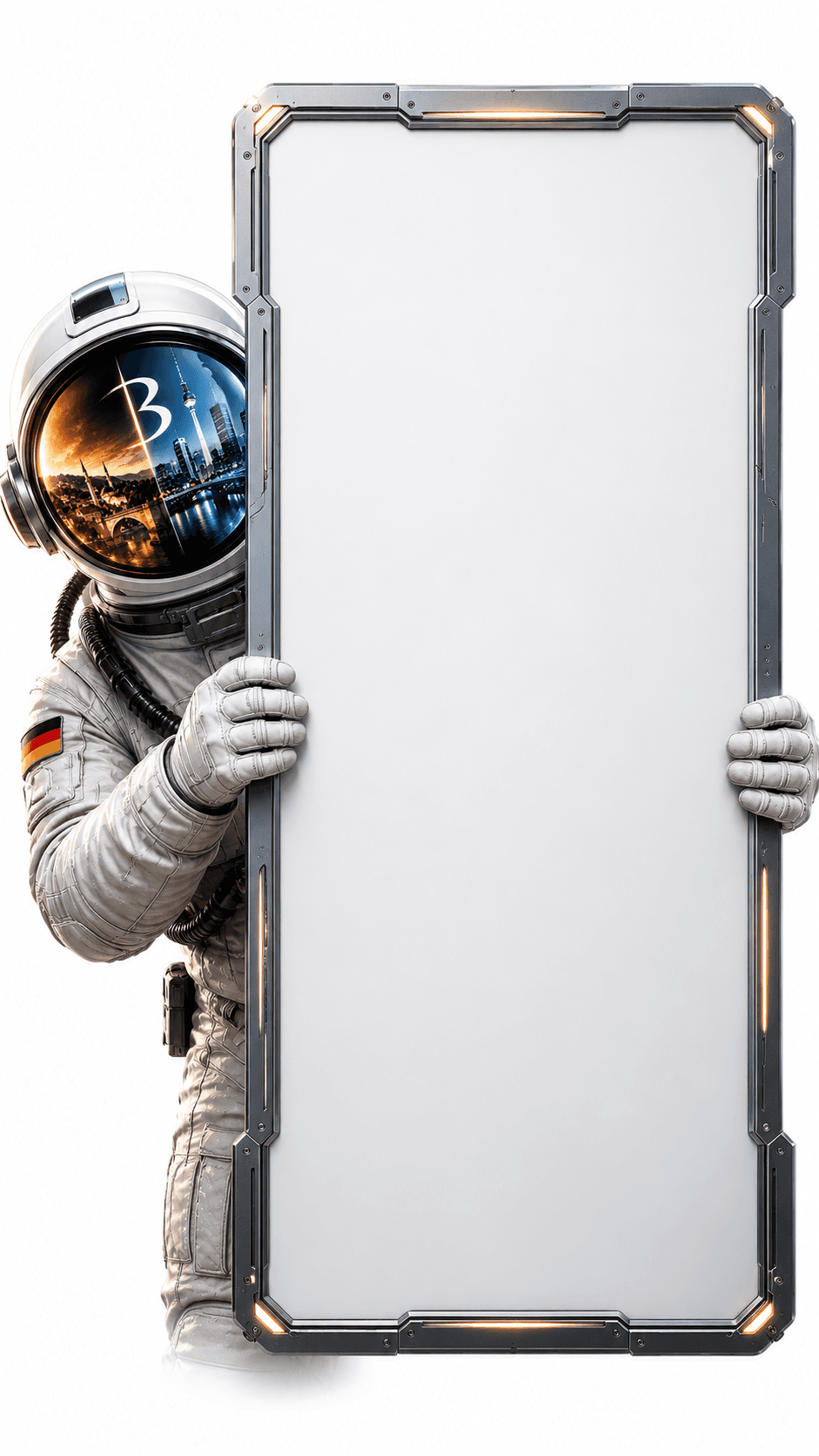 Balkanaut astronaut drzi login tablu
